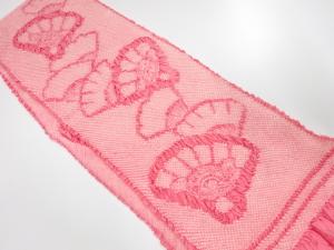 正絹　振袖用　絞り　帯揚げ